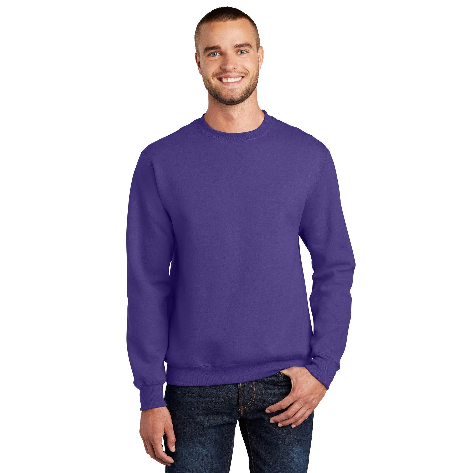 Port & Company-Port & Company® - Essential Fleece Crewneck Sweatshirt. PC90-MedTech-11